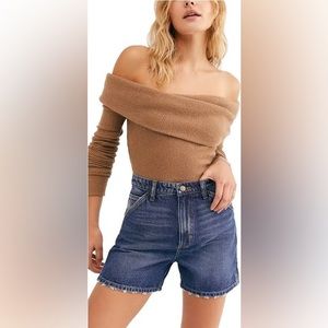 Snowbunny Off The Shoulder Top